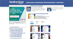 Desktop Screenshot of customizefacebooklayout.com
